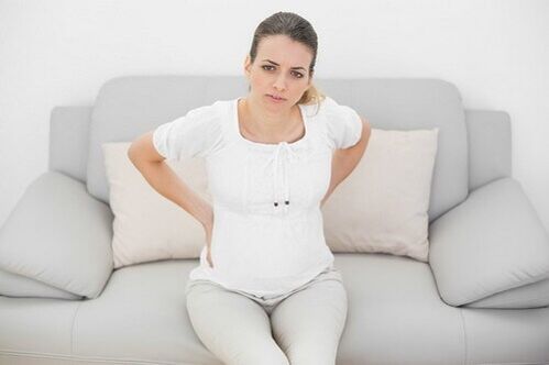 During pregnancy, women often experience lower back pain